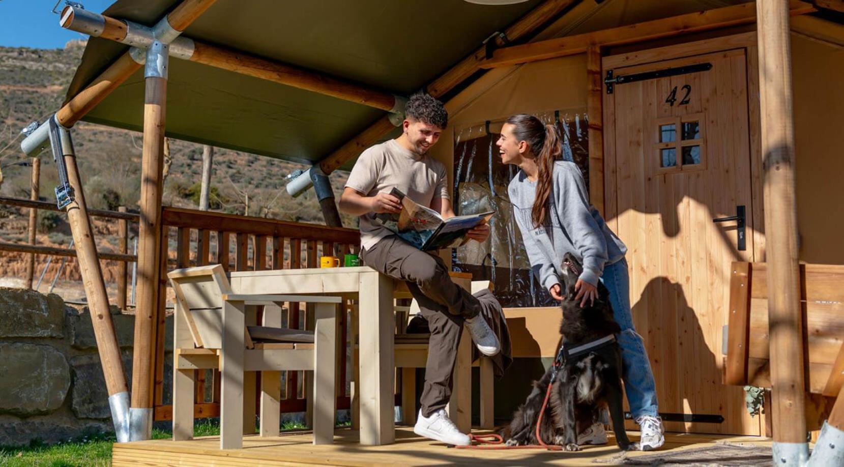 La Noguera Camping Sant Llorenç de Montgai Extérieur photo