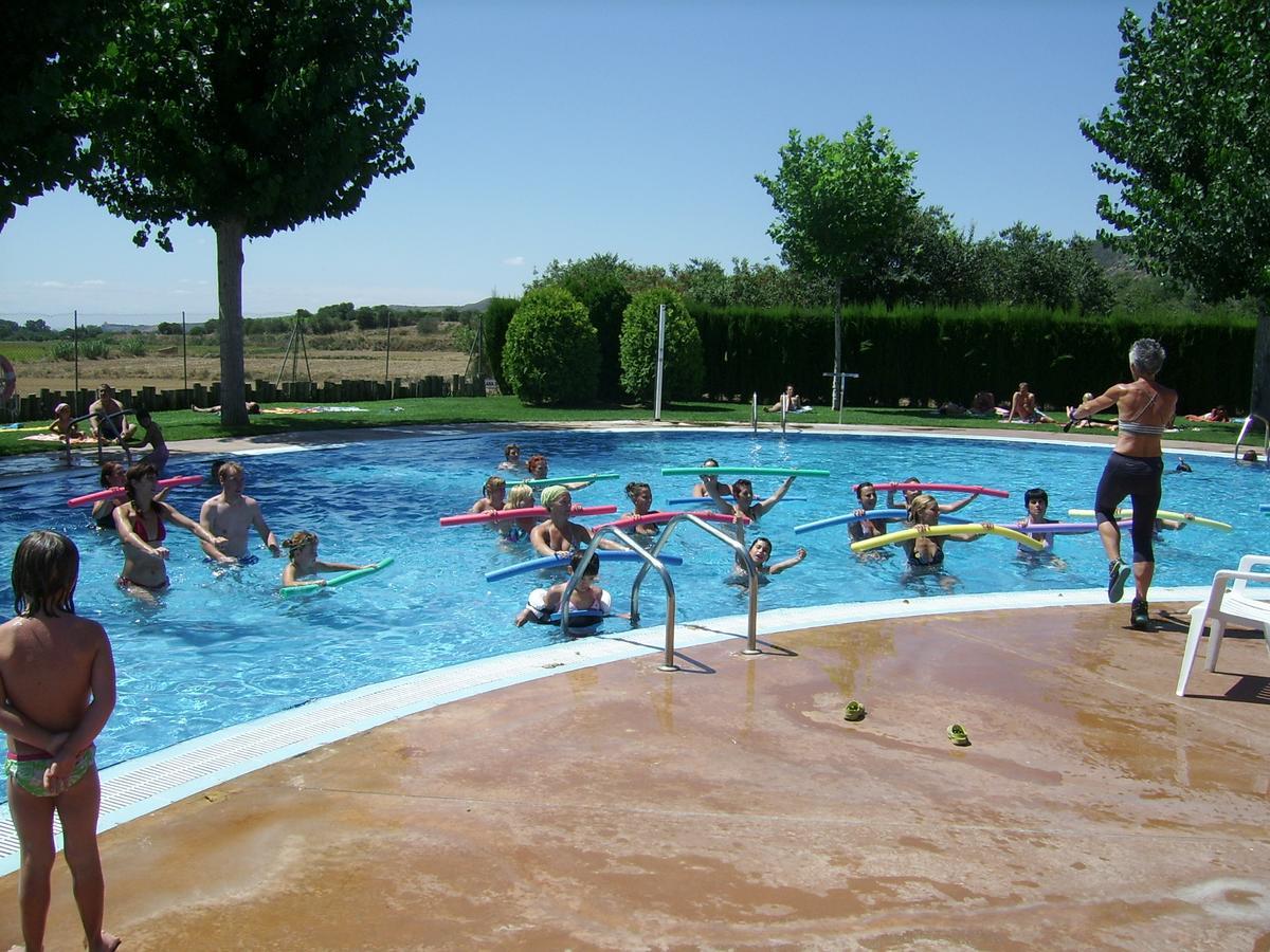 La Noguera Camping Sant Llorenç de Montgai Extérieur photo